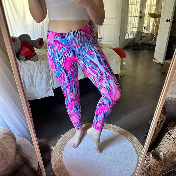 Lilly Pulitzer Women’s Small Camille Weekender Leggings - Picture 2 of 8